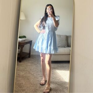 Charming Blue Kids Dress